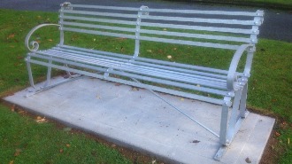 Victorian Style Park Bench